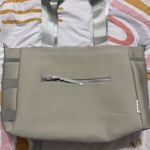 Roo and Bear Stylish Gray Tote Bag